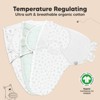 3pk Soothe Baby Swaddle 0-6 Months, Organic Baby Swaddle Sleep Sacks, Newborn, Infant Swaddle Sack - 4 of 4