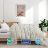 Puredown All Season Organic Cotton Down Comforter - 100% Natural, Chemical-Free, Medium Warmth Duvet Insert - 2 of 4