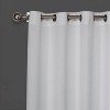 Set of 2 Loha Linen Window Curtain Panel - Exclusive Home™ - 3 of 4