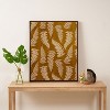 Avenie Countryside Garden Ferns Framed Art Canvas - Society6 - 3 of 3