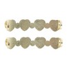 Unique Bargains Heart Faux Pearl Shoelace Charms 1 Pair - 4 of 4