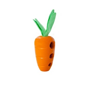 Petstages Carrot Stuffer Dog Toy - 1 of 4
