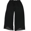 Alex Evenings Womens Sheer Elastic Waist Gaucho Dress Pants - 2 of 2