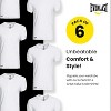 Everlast Men’s 6 Value Pack V-Neck Cotton Essential Undershirt Tagless Breathable Mens T Shirt - 3 of 4