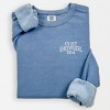 Embroidered In My Showgirl Era - Women's Lightweight Garment Dyed Sweatshirt - 2 of 3