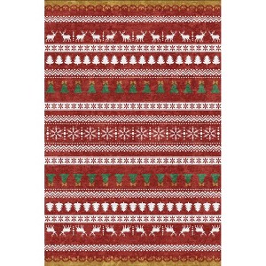 Fulvari Christmas Rugs Area Rug Machine Washable Entryway Indoor Rugs Christmas Tree Snowflake Doormat Holiday Decor - 1 of 4