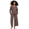 Kimora V-Neck Sweatshirt & Wide Leg Pant - 3 of 4