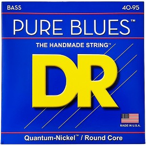 DR Strings Pure Blues PBVW-40 Electric Bass Strings (40-95) - 1 of 3