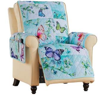 Collections Etc Butterfly Patch Furn Protector