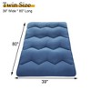 WhizMax Japanese Futon Mattress Foldable, Solid Color Floor Mattress Japanese Floor Bed Tatami Mattress for Dorm Living Room - 2 of 4