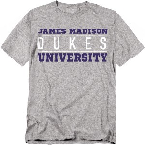 Men's James Madison University Between The Lines T-Shirt - 1 of 4