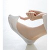 Anna-Kaci 5 Pairs Women Low Cut Invisible Liner Socks Soft Stretch Mesh Top with Reinforced Toe and Moisture-Wicking Terry Cotton Sole - 2 of 4