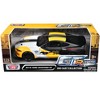 2018 Ford Mustang GT #38 White and Matt Black with Yellow Graphics "GT Racing" Series 1/24 Die Cast Model Car by Motormax - 3 of 3