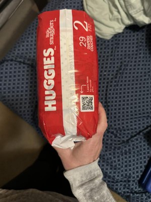 thumbnail image 2 of Huggies Little Snugglers Diapers Size 3 (16-28 Lbs) – 136 Count Huge Pack, Unisex, USA Made 2 of 4