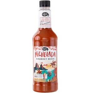 Master of Mixes Michelada Mixer - Ready to Use - 1 Liter Bottle (33.8 Fl Oz) - Mixer Perfect for Bartenders and Mixologists - 1 of 2