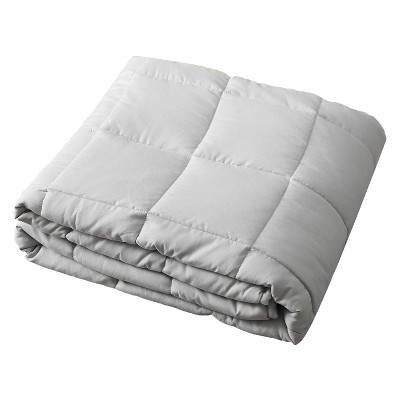 48" X 72" 15lbs Microfiber Weighted Blanket Gray - Pur Serenity : Target