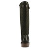 Journee Women's Zemmie Knee High Wide-Calf Casual Quilted Boots - 3 of 4