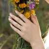 EVERLY JEWELRY | Rose Plated Sterling Silver 2 3/8 CT TGW Opal and White Topaz Halo Ring - 4 of 4