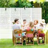 MAYEERTY Room Divider Vertical Fence  72x47x16in 6-Piece Set - 4 of 4