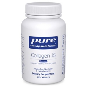 Pure Encapsulations Collagen JS - Skin & Joint Health* - 1,000 mg Hydrolyzed Biocell Collagen - Gluten Free & Non-GMO - 120 Capsules - 1 of 4