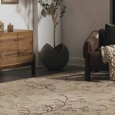 Hauteloom Elsu Beige&Gray Wool Rug