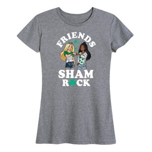 Women's - Barbie - St. Patrick's Day Friends Sham Rock Short Sleeve Graphic T-Shirt - 1 of 4
