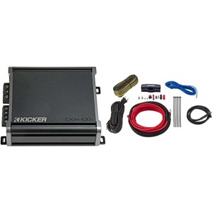 Kicker 46CXA4001 CXA4001 - 400-Watt Mono Class D Subwoofer Amp With Amp Kit Bundle - 1 of 4