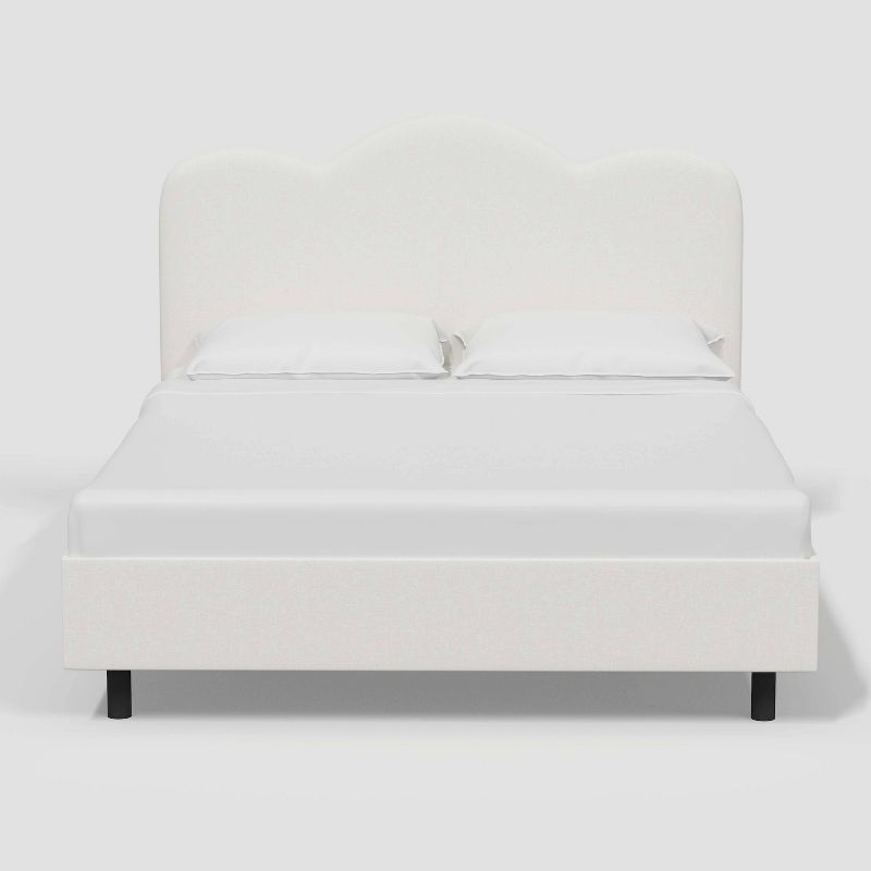 Lizzie Platform Bed in Textured Linen - Threshold™, 4 of 7