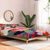 Deny Designs 3pc King 83 Oranges The Enchanted Lotus Garden Comforter Bedding Set - 2 of 4