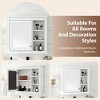ALEXOUN 19'' x 12'' Bathroom Vanity Mirror, with Wall Mounted Bathroom Storage Cabinet, Modern Bathroom Wall Mirror,Mirror Cabinet Open Shelves - 4 of 4