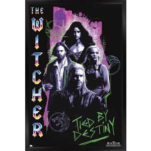 Trends International Netflix The Witcher: Season 3 - Tied By Destiny Framed Wall Poster Prints - 1 of 4