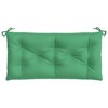 vidaXL Bench Cushion Outdoor Water Repellent Bench Cushion Pad Oxford Fabric - Green 39.3" x 19.7" x 2.8" - 4 of 4