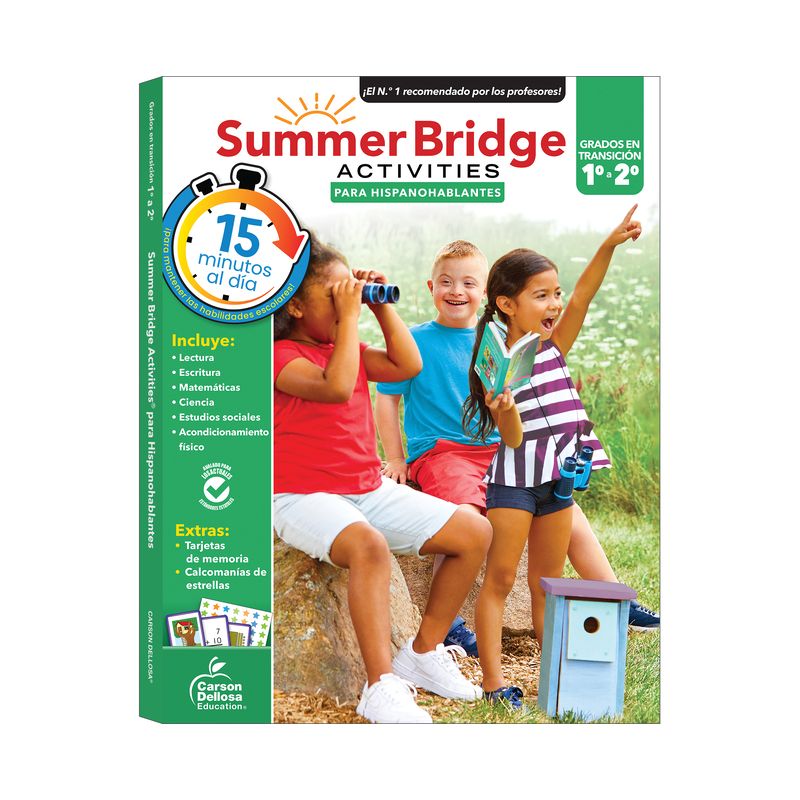 Summer Bridge Activities Spanish 1-2, Grades 1 - 2 - (Paperback), 1 of 2