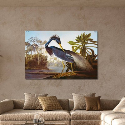 Louisiana Heron Fine-Art Giclée Canvas Wall Art