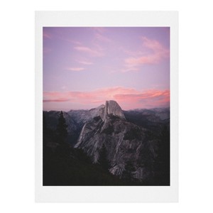 Garrett Lockh Sunset Dome Wall Art Print Pink - society6 - 1 of 2