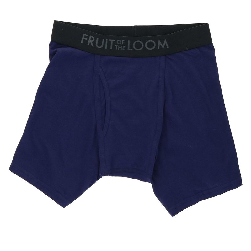 Fruit of the Loom Men's Breathable Boxer Briefs (Pack of 3), 4 of 5