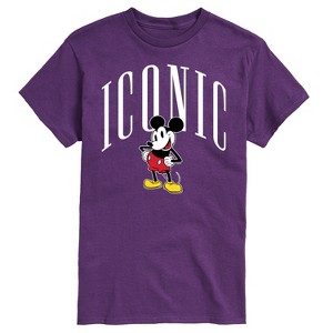 Men's - Disney - Iconic Mickey Short Sleeve Graphic T-Shirt - 1 of 4