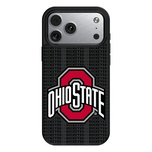 NCAA Big Ten Universities Text Backdrop MagSafe Compatible Cell Phone Case for Apple iPhone 17 Series - 1 of 4