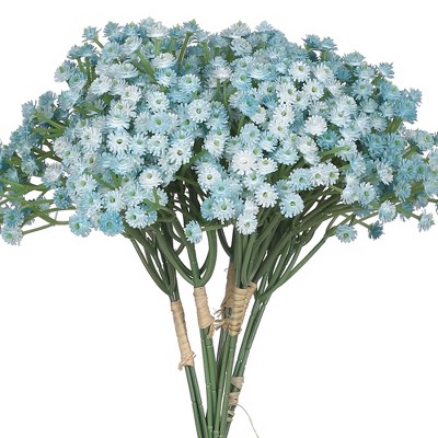 Unique Bargains Wedding Decoration Small Babys Breath Artificial Flowers 8.3" 6 Pcs