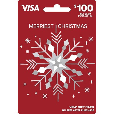 Visa Holiday Gift Card - $100 + $6 Fee