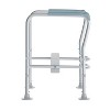 Emma and Oliver Ramsey Toilet Safety Rail for the Elderly with Height Adjustable Silver Steel Frame, Gray Padded Handles and Suction Cup Feet - 4 of 4