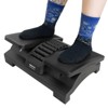 Mount-It! Ergonomic Footrest, Tilt Adjustable Individual Platforms, Height Adjustable Foot Rest with Massage Surface, Under Desk Foot Stool for Office - 4 of 4