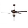 Rallen 3 Light 52" Ceiling Fan - CLF1012 - Oil Rub Bronze - Safavieh - 2 of 4