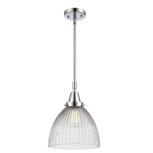 Seneca Falls - 1 Light Stem Hung Mini Pendant In Traditional Style-13.13 Inches Tall and 9.5 Inches Wide - 1 of 1