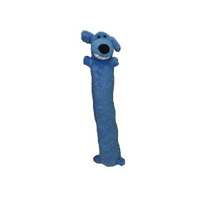Multipet Loofa Plush Dog Toy in Blue - 1 of 1