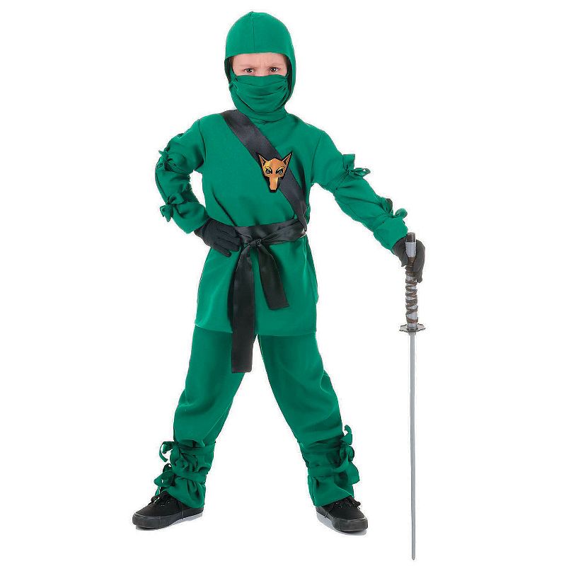 Underwraps Boys' Ninja Costume, 1 of 2