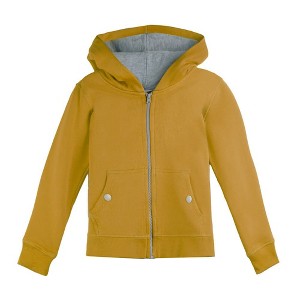 Mightly Kids Fair Trade Organic Cotton Zip-Up Pocket Hoodie - 1 of 4
