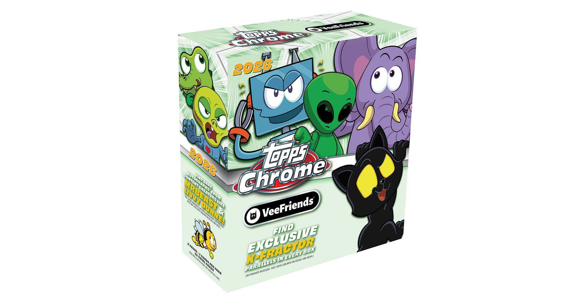 Topps Chrome VeeFriends Trading Card Mega Box