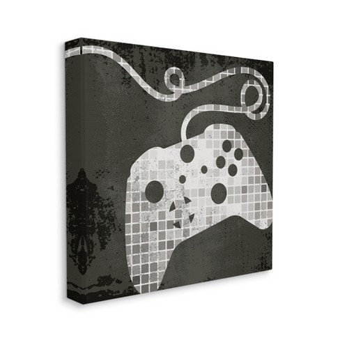 Wall Art Print, Xbox Controller, Black and White