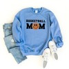 Simply Sage Market Women's Graphic Sweatshirt Basketball Mom Smiley Face - 2 of 4